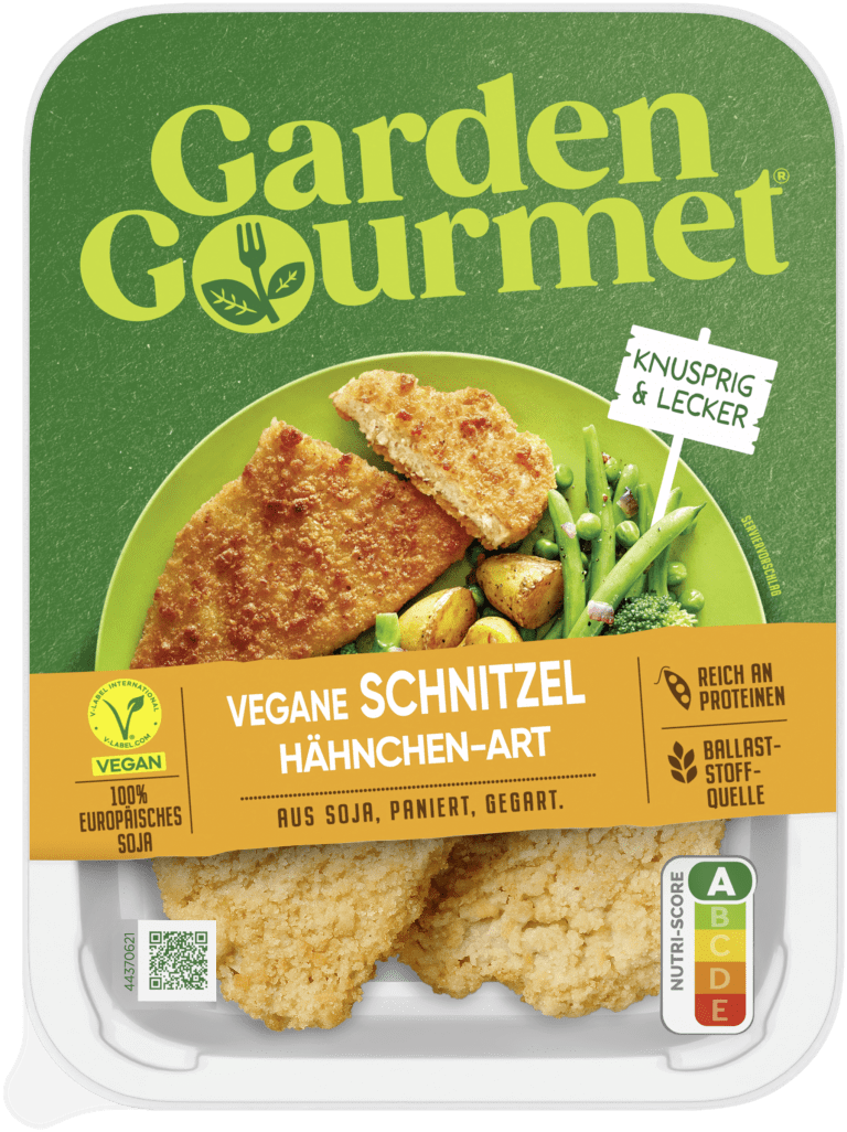 Vegane Schnitzel Hähnchen-Art